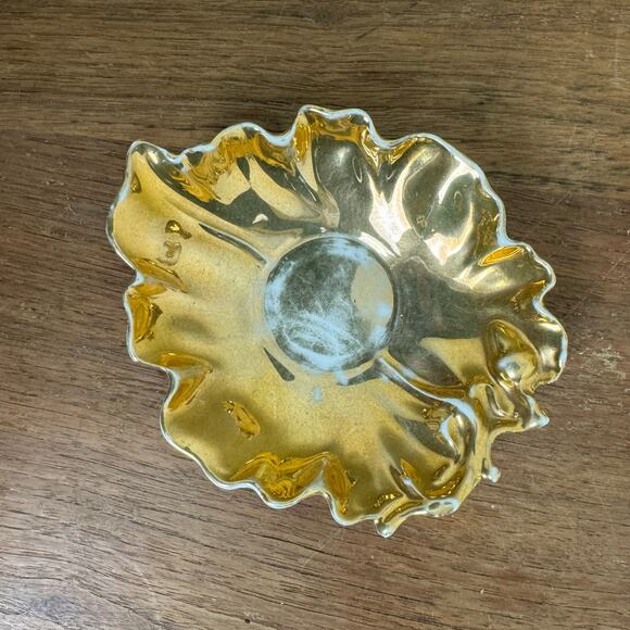 Vintage Porcelain‎ Gold 2 Tea cup & saucer Set MINI Children's or demitasse - Picture 11 of 14